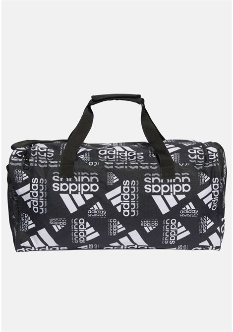 Duffer Graphic M black sports bag for men and women ADIDAS PERFORMANCE | IJ5645.